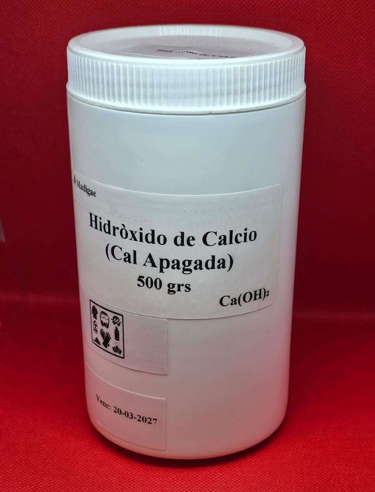 Hidroxido de Calcio 500 grs