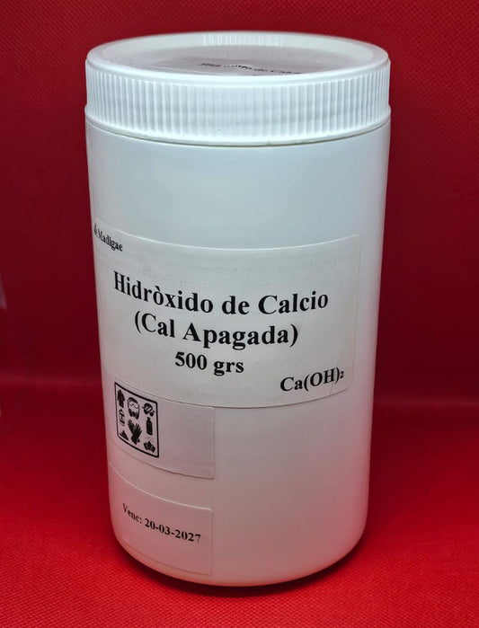 Hidroxido de Calcio 500 grs