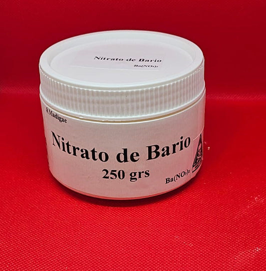 Nitrato de Bario 250 grs