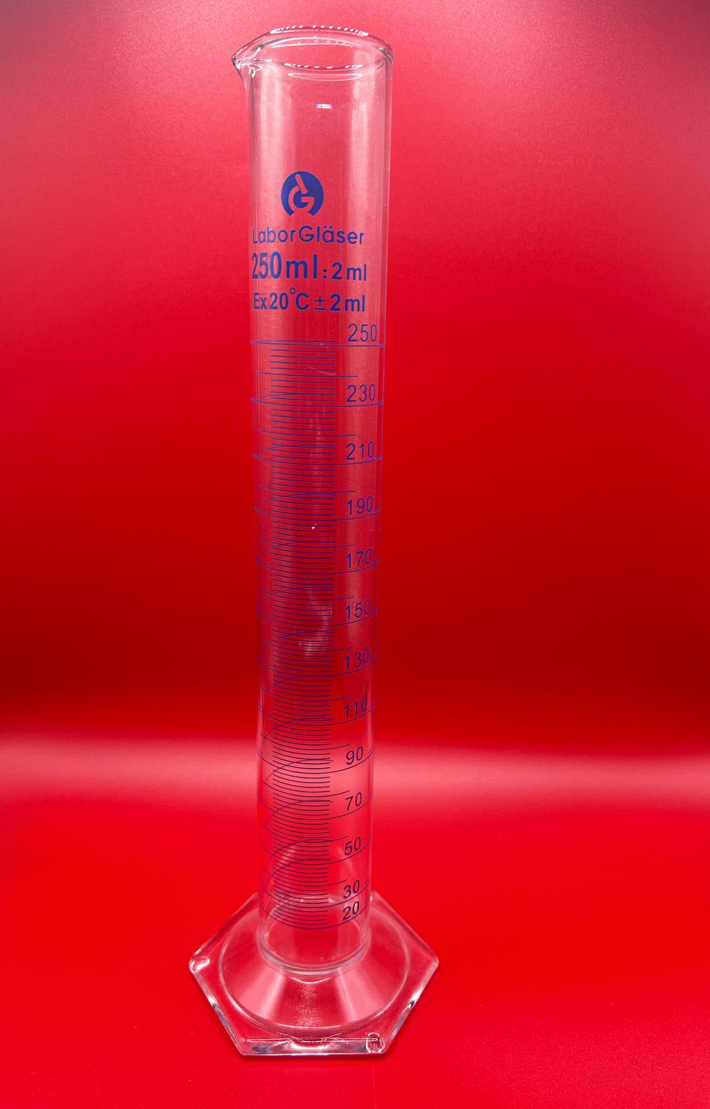 Probeta graduada Borosilicaro 250 ml